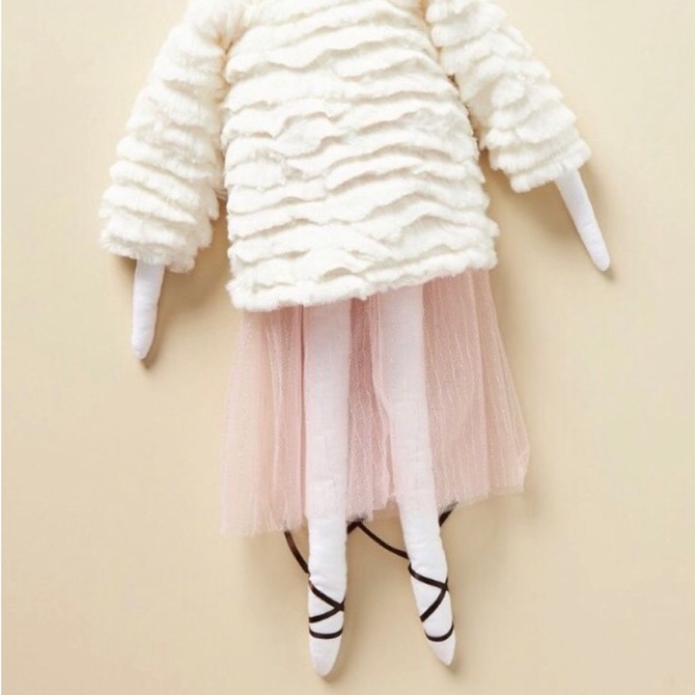 Anthropologie Doll Toy Ivory Dress unique whimsical New in Original Package - Picture 2 of 11